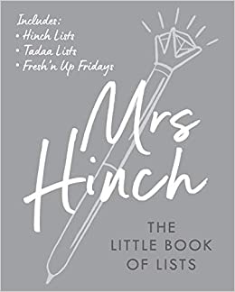 The cover for The Little Book of Lists by Mrs Hinch.